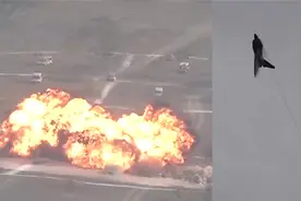 实拍我军多机对抗演练：歼10C战机720度转体 密集射导精准制"敌"视频封面