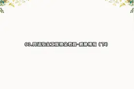 63.网络安全工程师全教程-威胁情报（下）【转载】视频封面