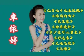 卓依婷经典老歌100首，无限循环了好久，超好听！视频封面
