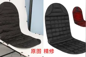 这原图——简直了，无从下手了（汽车坐垫精修）