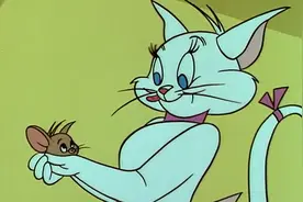 猫和老鼠：杰瑞有了新妈，大白猫挺好看啊，最好还要吃孩子