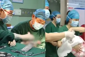 泰安首例五胞胎降生，一女四男母子平安，医生：几率是千万分之一视频封面