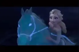 美丽的公主骑马的梦幻场景视频封面