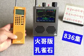 火哥版孔雀石接收机，对垒德生PL368收音机，哪个效果好？视频封面