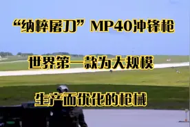 “纳粹屠刀”MP40冲锋枪 世界第一款为大规模生产而优化的枪械视频封面