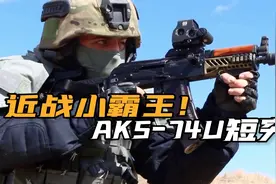 拉登的挚爱，普京保镖的秘密武器，AKS-74U短突为何深受青睐？视频封面