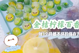 金桔柠檬百香果这样保存，放3个月都不会坏视频封面