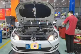 大众高尔夫7全车大保养，使用6年跑7万公里做18项恢复车况性能