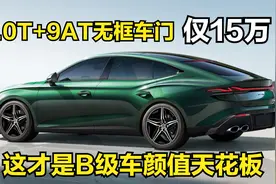 这才是B级车颜值天花板！15万标配2.0T+9AT，谁还买本田雅阁视频封面