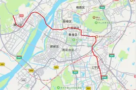 南京地铁13号线（沿山大道-彤天路）行驶路线示意图视频封面