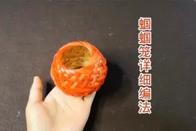 蝈蝈笼完整教程，80后童年最喜爱的玩具，会编的还有多少人？视频封面