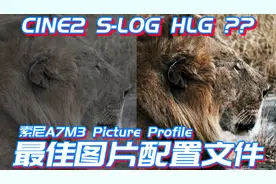 索尼 A7M3最佳图片配置 SLOG HLG CINE2视频封面
