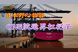 日本最大航运公司ONE,粉色外表下安放的是颗做航运界老大的野心。视频封面