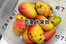 芒果熟了容易长黑斑，那长了黑斑的芒果还能吃吗？视频封面