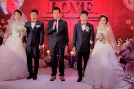 吉林一对双胞胎兄弟同天结婚，婚礼好浪漫，两位新娘好幸福视频封面