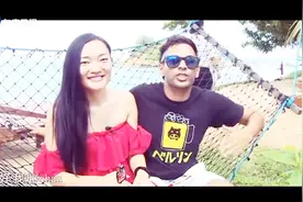 海风吹来的中国恋人！中国美女在斯里兰卡被邂逅！视频封面