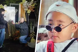 童星郝邵文成功求婚女友！单膝跪地好浪漫，曾出演《笑林小子》