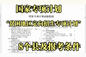 国家专项计划（全称“贫困地区定向招生专项计划”）视频封面