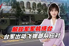 解放军军机绕台，台军出动飞弹部队应对，岛内早已传出投降声视频封面