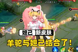 妲己新皮肤时之奇旅特效来了，我看到了无数只羊驼啊！视频封面