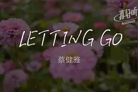 蔡健雅 - LETTING GO｜完整版｜动态歌词LyricsVideo｜无损音质视频封面
