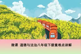 微课 道德与法治八年级下册重难点讲解【转载】视频封面