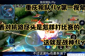 重庆狼队fly第一视角 看对抗路尽头是怎么打比赛的 这就是战神fly视频封面