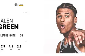 【2021NBA选秀】之杰伦·格林，身高1.98米体重81kg，攻防双能卫视频封面