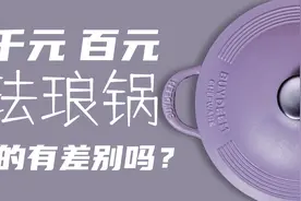 铸铁珐琅锅怎么选？铁工房 北鼎 Staub三款珐琅锅大横评 蘑菇体验视频封面