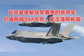 此装备是解放军最贵的装甲车，价值两辆99A坦克，能击落阿帕奇视频封面