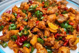 教你比饭店还好吃的兔肉，家常做法，做好细节简单入味，香辣下饭视频封面