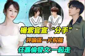 杨紫官宣“分手”，评论区一片祝福，《沉香如屑》成分手之作视频封面