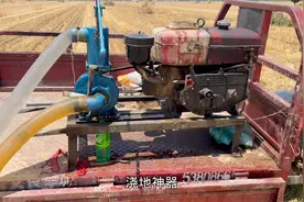 天气大旱种的玉米出不来，农民半夜就起来抢井浇地，真是一井难求视频封面