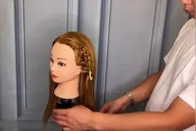 夏天头发披下来很热?快来试试这样扎吧！刘海再也不会挡眼睛啦！