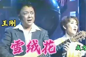 王刚携前妻成方圆演唱《雪绒花》配合相当默契，真好听！视频封面
