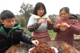 过年必备小零食，翠花在家自制麻辣冷吃牛肉，麻辣鲜香越辣越想吃视频封面