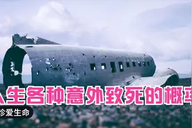 惊讶！意外事故致死的概率排名，人生无常，且行且珍惜！视频封面