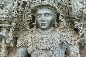 12 世纪 Hoysaleswara Shiva 神庙，印度卡纳塔克邦视频封面