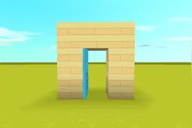 迷你世界 自动开关门制作教程 你看到开关在哪了吗