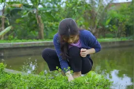 都说越南女人勤快，中国小伙在越南，实拍越南农村姑娘的真实生活视频封面