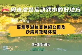 深圳罗湖体育休闲公园，周末溜娃运动戏水绝佳之地，千万不要错过视频封面