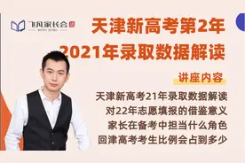 2021年天津高考录取数据解读以及新高三第一课（一)视频封面