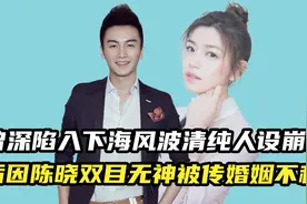 陈妍希：曾深陷入下海风波，清纯人设崩塌，后被传与陈晓婚姻不和视频封面
