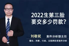生三胎要交多少罚款?视频封面