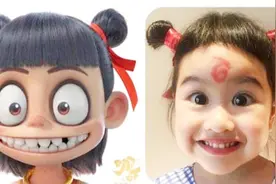 包贝尔晒女儿饺子COS哪吒，相似度百分百，网友：哪吒本吒了!视频封面
