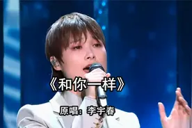 歌曲《和你一样》  原唱：李宇春
