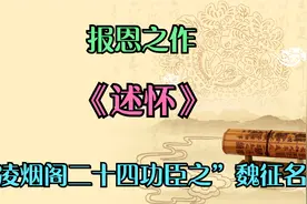 为向李渊报恩，魏征去山东招降各路豪杰前，写下《述怀》，成名篇视频封面