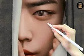 iPad Pro 画肖战，《陈情令》夷陵老祖魏无羡【Procreate】视频封面