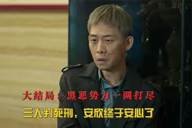 《狂飙》大结局：黑恶势力一网打尽，三人判死刑，安欣终于安心了视频封面