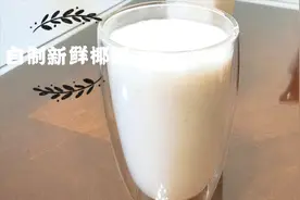 用1个椰子制作的椰奶，美味又营养，原汁原味无添加视频封面